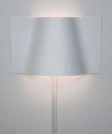 Surface Wave Alluring Curved Metal LED Wall Light